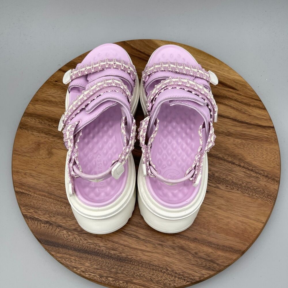Converse Run Star Utility CX Sandals Womens Size 10 Purple Chunky Platform Shoes - Picture 5 of 9